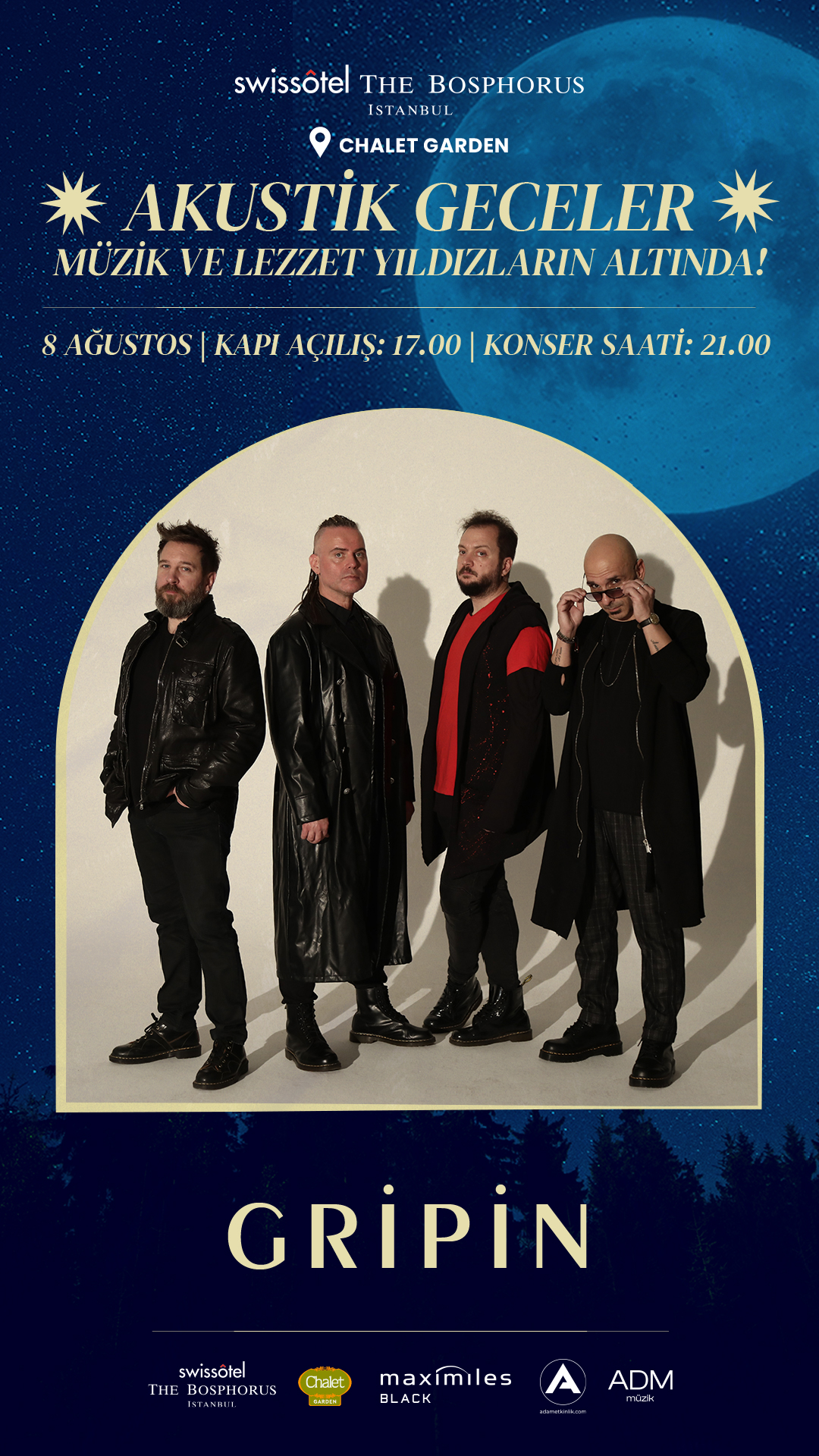 Adam Etkinlik Akustik Geceler Konserleri